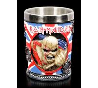 Iron Maiden Bicchieri Liquore - Trooper - Nastro Regalo Merchandise da Shottini
