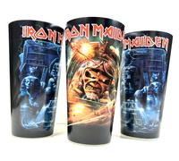 Iron Maiden Birra Trooper Coppe X 3 Plastica Run Per Il Vite Tour Germania 2025
