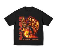 Iron Maiden Burning Ambition autorizzato Uomo maglietta