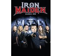 IRON/MAIDEN Calendario da parete 2026, formato A3, 29,7 x 42 cm, 12 fotografie mensili, rilegatura a spirale, a colori.
