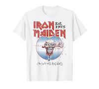 Iron Maiden - Can I Play with Madness White Maglietta
