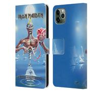 IRON MAIDEN COPERTINE ALBUM CUSTODIA COVER PORTAFOGLIO IN PELLE PER APPLE iPHONE