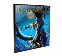 Iron Maiden Cristallo Clear Picture Fear Of The Dark 32 X 32 Cm Nemesis Now