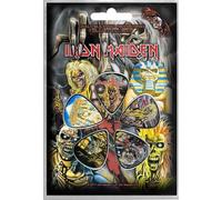 Iron Maiden – Plettri per chitarra Early Albums – 5 pezzi – Nuovo Ufficiale