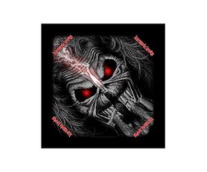 Iron Maiden Eddie Candle Finger Black Bandana