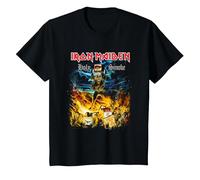 Iron Maiden Eddie Holy Smoke Maglietta, Bambini, Nero, 2 Anni