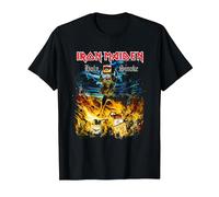 Iron Maiden Eddie Holy Smoke Maglietta, Uomo, Nero, XL