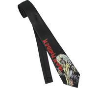 Iron Maiden Eddie Killers Uomo Cravatta multicolore 100% poliestere