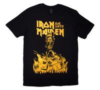 Iron Maiden Est. 1975 Holy Smoke Jumbo Yellow ufficiale Uomo maglietta unisex