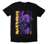 Iron Maiden Est. 1975 No Prayer Grave Purple autorizzato Uomo maglietta