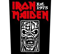 Iron Maiden - Est 1975 - Patch Posteriore - Nuovo - Musica BP1323