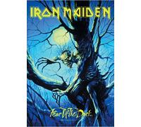 Iron Maiden Fear Di The Dark Grande Tessuto Poster/Bandiera 1100mm x 750mm (Hr)