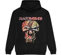 Iron Maiden Felpa con cappuccio Final Frontier Big Head Unisex Black S