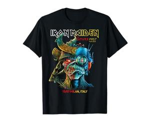 Iron Maiden Future Past Tour Milan Maglietta