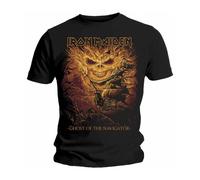 Iron Maiden Ghost Of Navigator T-Shirt Licenza Ufficiale Ragazzo Tee ROCK OFF