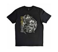 IRON MAIDEN Il Tour Del Futuro Passato '23 Camiseta Unisex A Manica Corta Nera