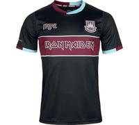 Iron Maiden IMFC West Ham Jersey Uomo Maglia Sportiva nero 100% poliestere Regular