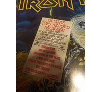 IRON MAIDEN - IRON MAIDEN "LIVE AFTER DEATH" LP 1985 WITH ORIGINAL INNER SLEEVES & BOOKLET