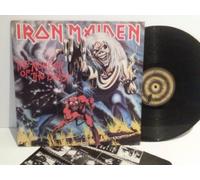 Iron Maiden - Iron Maiden THE NUMBER OF THE BEAST, UK WITH LYRIC INNER. EMC 3400