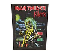 Iron Maiden Killers Unisex Toppa schiena multicolore 95% cotone, 5% poliestere 25 x 35 cm