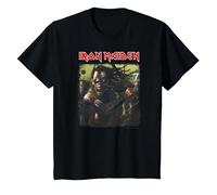 Iron Maiden Legacy Collection 4- Clansman Maglietta, Bambini, Nero, 12 Anni