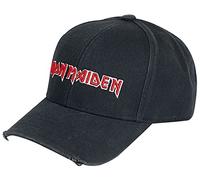 Iron Maiden Logo - Baseball cap Unisex Cappello Nero 100% Cotone