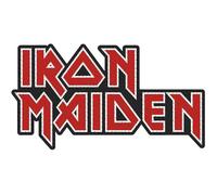 Iron Maiden Logo Cut Out (Retail Pack) Ufficiale Toppa da cucire