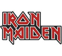 Iron Maiden Logo Cut Out Toppa da cucire