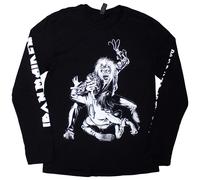 Iron Maiden Longsleeve No Prayer Claw Isolated autorizzato Uomo maglietta