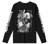 Iron Maiden Longsleeve No Prayer Grave autorizzato Uomo maglietta