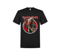Iron Maiden Maglietta 'Iron Maiden Axe Eddie Exploding Circle Back and Front T-Shirt' nero Uomo - Abbigliamento - Taglie comode - Maglie e T-shirt Iron Maiden XXL