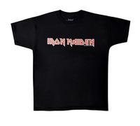 Iron Maiden - Maglietta Logo per bambini/ragazze, Nero , 11-12 Anni