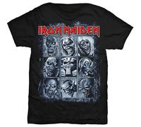 IRON MAIDEN' NINE Eddies' T-SHIRT - Nuovo