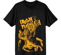 Iron Maiden No Prayer Claw Jumbo Yellow autorizzato Uomo maglietta