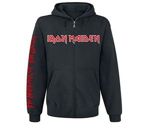 Iron Maiden NOTB Uomo Felpa Jogging Nero L 50% Cotone, 50% Poliestere Regular