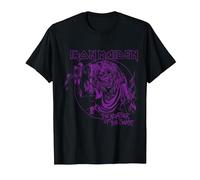 Iron Maiden Number of The Beast Halloween Purple Eddie Maglietta