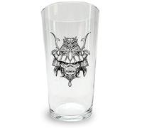 Iron Maiden Pint Glass Senjutsu Band Logo Nuovo Ufficiale Boxed Size One Size