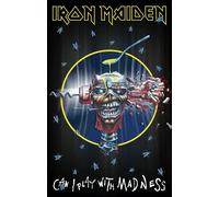 Iron Maiden Posso Giocare Con La Follia Poster / Bandiera 1100Mm X 750Mm (Rz)