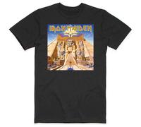 Iron Maiden Powerslave Album Cover Box autorizzato Uomo maglietta