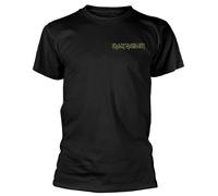 Iron Maiden 'Powerslave Head & Logo' (Nero) T-Shirt - NUOVO E UFFICIALE