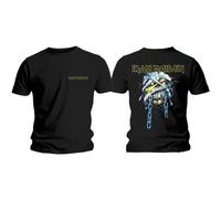 Iron Maiden Powerslave Head & Logo ufficiale Uomo maglietta unisex