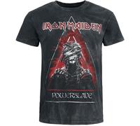 Iron Maiden Powerslave - Mummy Head Uomo T-Shirt Carbone 3XL 100% Cotone Regular