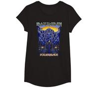 Iron Maiden Powerslave Rework Dark Ink Maglietta, Ragazze, Nero, M
