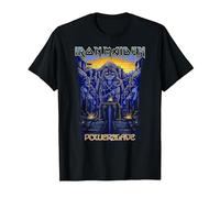 Iron Maiden Powerslave Rework Dark Ink Maglietta, Uomo, Nero, 6XL