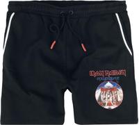 Iron Maiden Powerslave Uomo Shorts Nero 65% Cotone, 35% Poliestere Relaxed