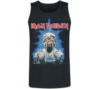 Iron Maiden Powerslave World Slavery Tour 1984-1985 Uomo Canotta Nero XL 100% Cotone Regular
