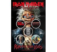 Iron Maiden Run For Your Lives - Confezione di spille