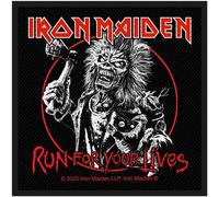 Iron Maiden Run For Your Lives Ufficiale Toppa da cucire