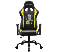 Subsonic Iron Maiden - Sedia da gaming con schienale e braccioli regolabili/Poltrona da ufficio ergonomica con licenza ufficiale