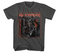 Iron Maiden - Senjutsu - American Classici - Solido Grigio Adulto Manica Corta